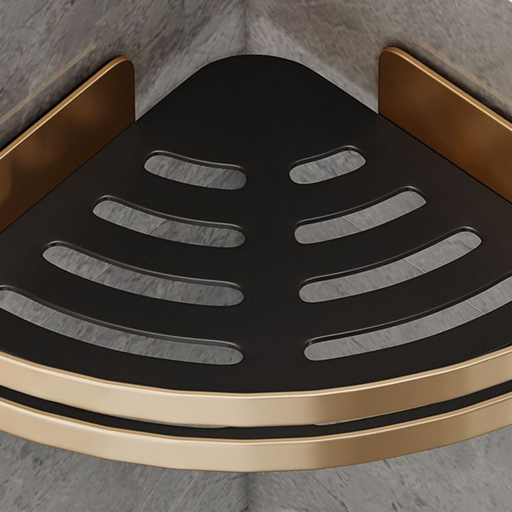 Lisslune | Traditional Black Aluminum Bathroom Fittings Set Bathroom Accessories Kit