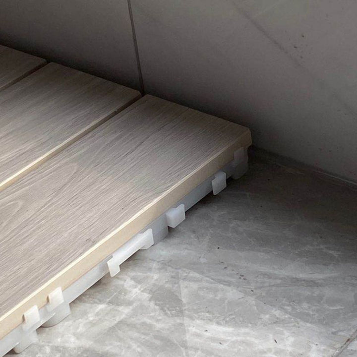 Lisslune | Outdoor Floor Patio Strip Composite Square Waterproof Deck Board
