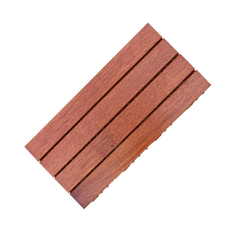 Lisslune | Basic Wood Outdoor Floor Tiles Click Patio Floor Tiles