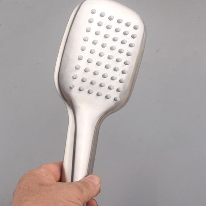 Lisslune | Modern Square Shower Head 304 Stainless Steel Hand Shower
