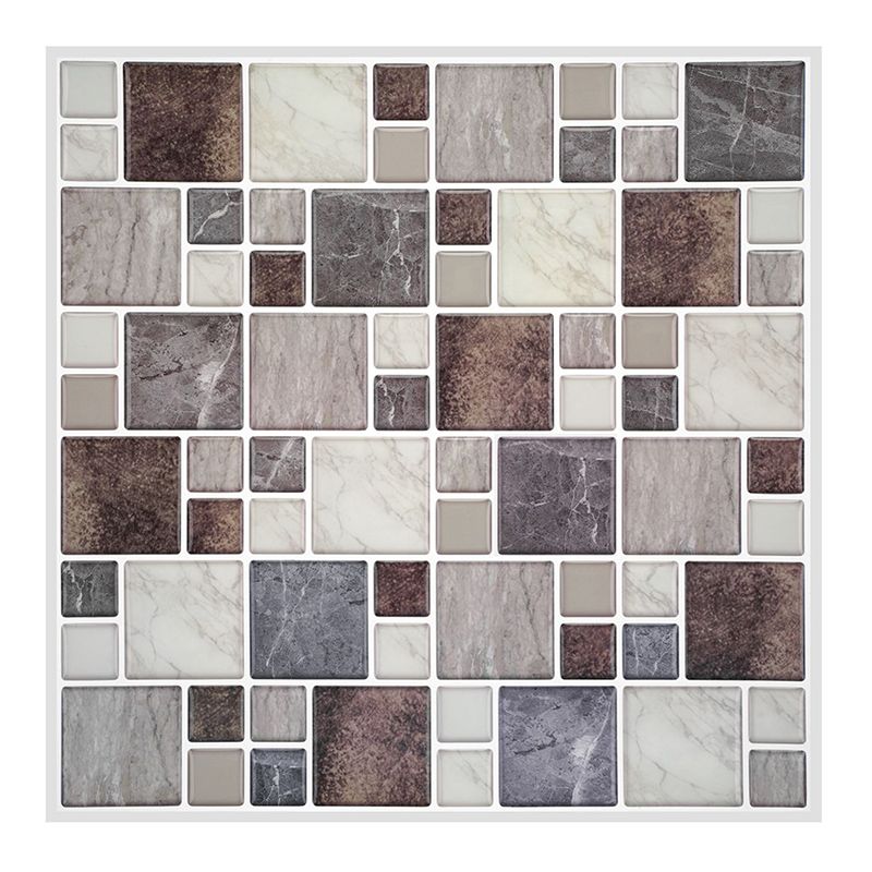 Lisslune | Wall Tiles Floor Tile Kitchen Brick Look Waterproof Peel and Stick Wall Tiles Floor Tile