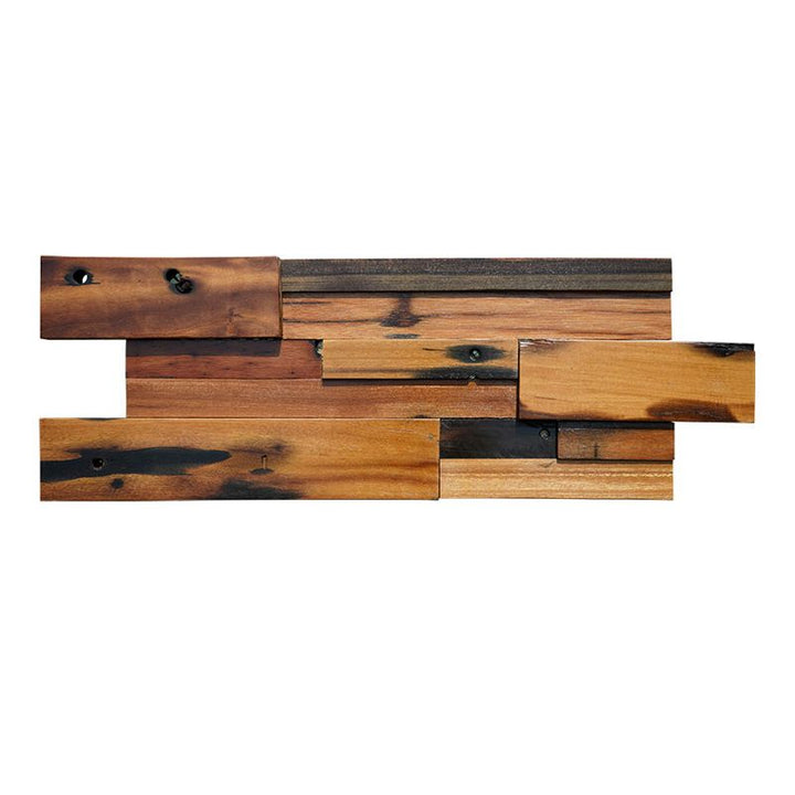 Lisslune | Wall panel made of solid wood in country house style Simple living room sign (1-Pack)