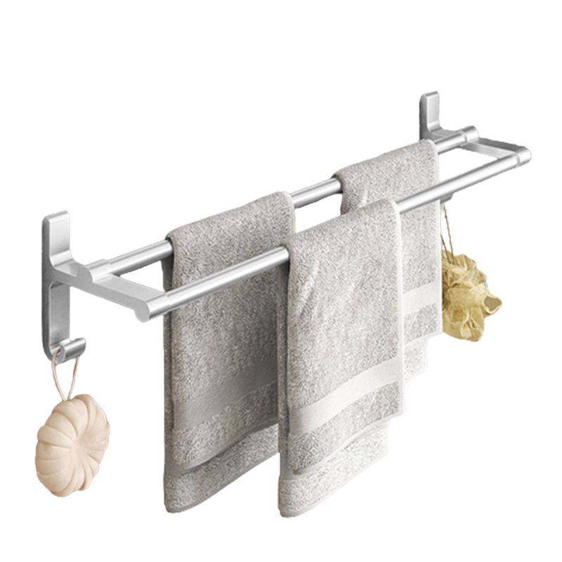 Lisslune | Metal Bathroom Hardware Set Adhesive Installation Bathroom Accessory Kit