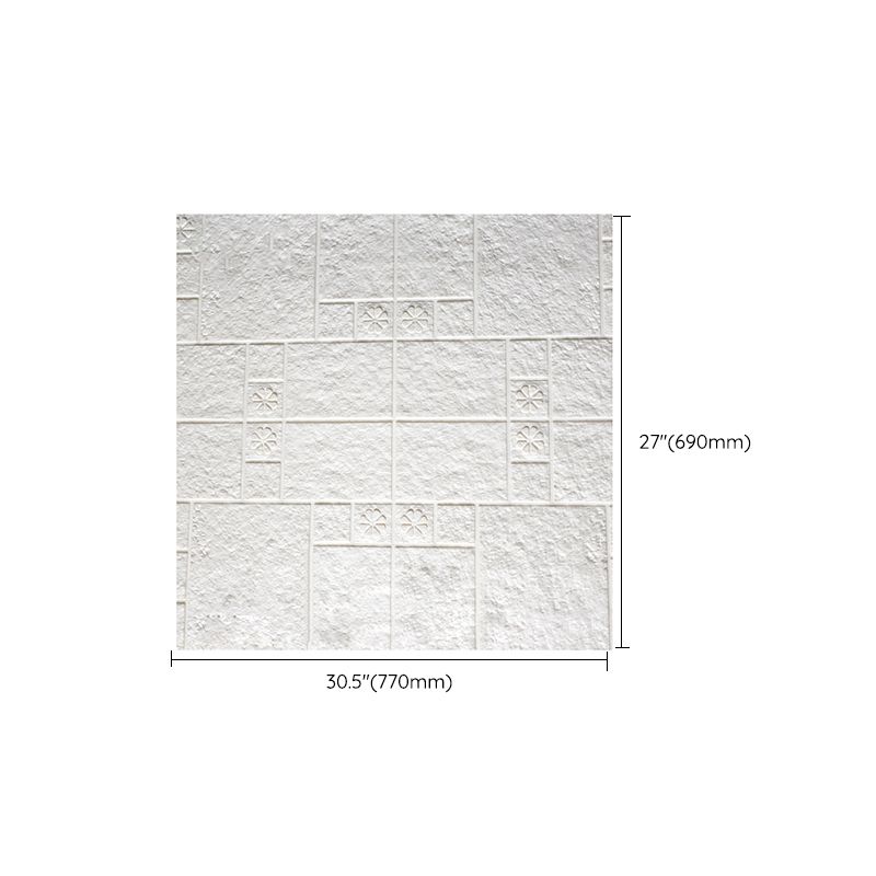 Lisslune | Modern Wall Covering Peel and Stick Waterproof 3D Print Wall Panel