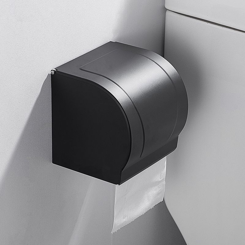 Lisslune | Modern Bathroom Hardware Set Matte Black Metal Bathroom Accessories Set Rustproof
