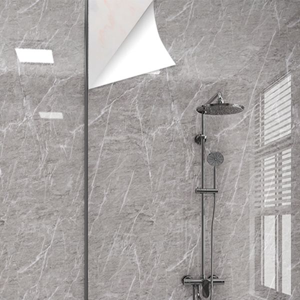 Lisslune | Marbling Peel & Stick Tile Stain Resistant Single Tile for Bathroom Splashback
