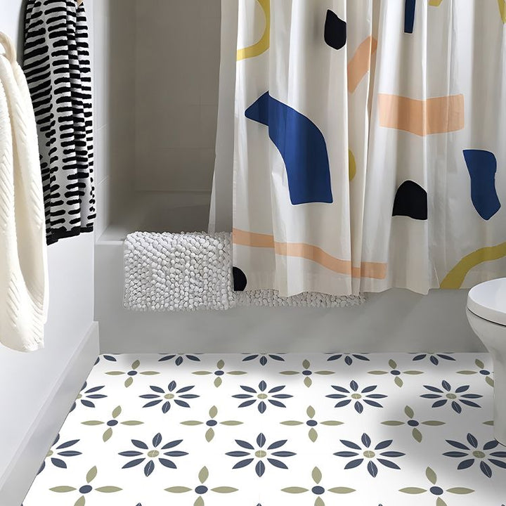 Lisslune | Square Peel & Stick Tile with Pattern Waterproof Tile for Home