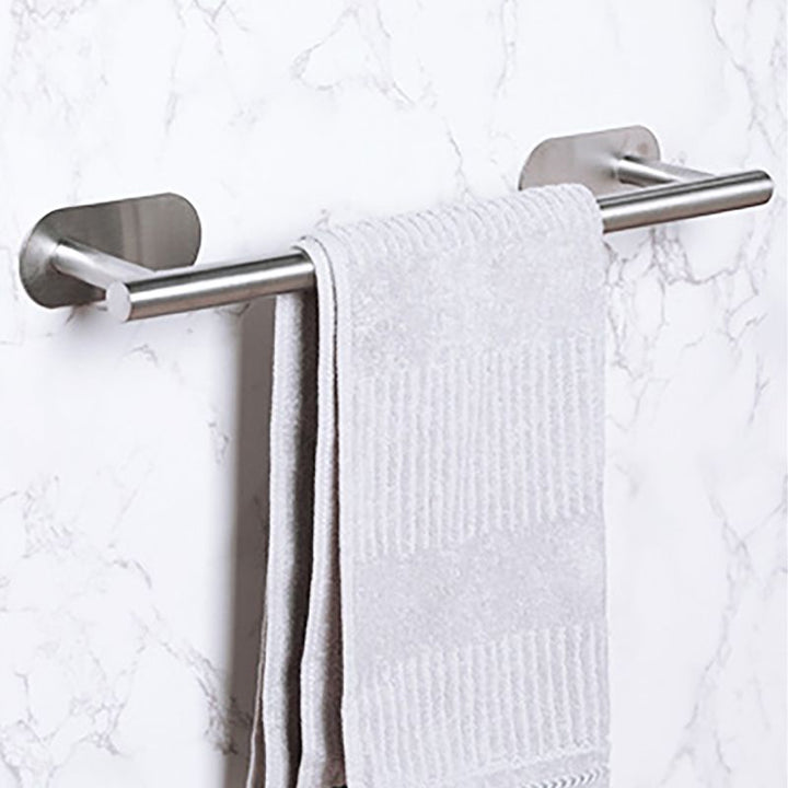 Lisslune | Stainless Steel Bathroom Fittings Set Modern Simple Bathroom Set