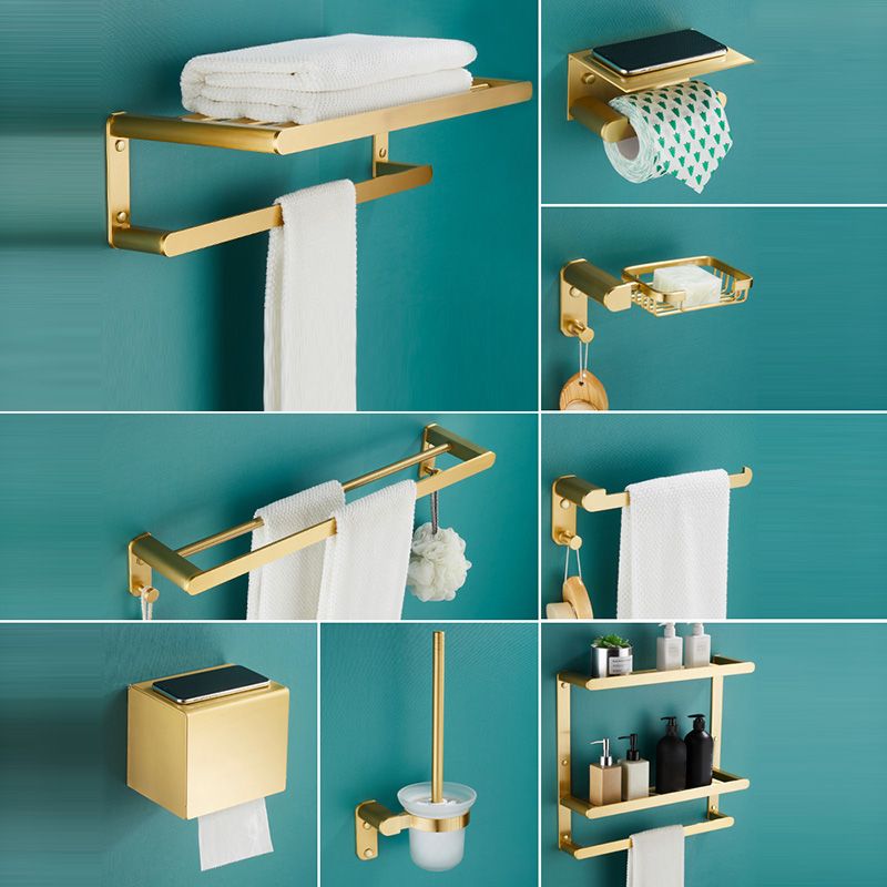 Lisslune | Traditional Bathroom Accessory Hardware Set Gold Bathroom Accessory Set