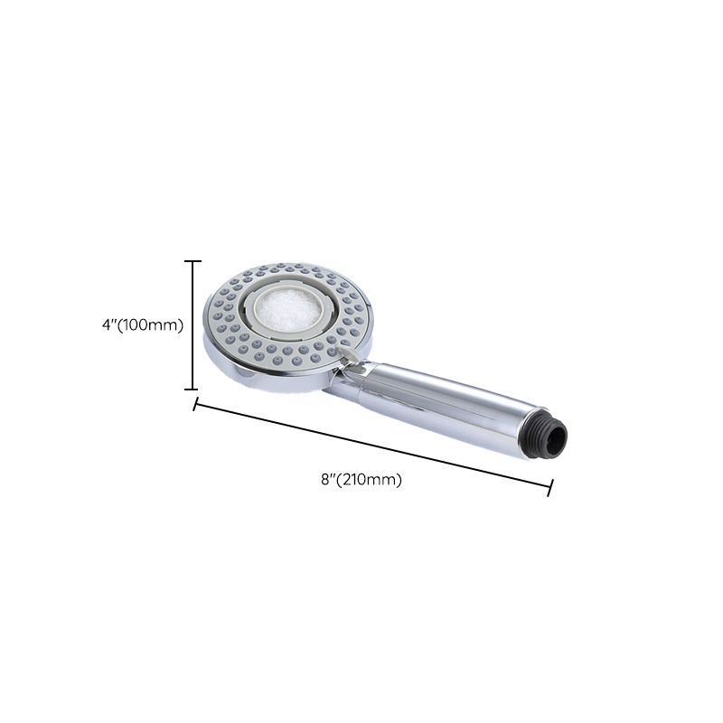 Lisslune | Modern Showerhead Adjustable Spray Pattern Round Showerhead