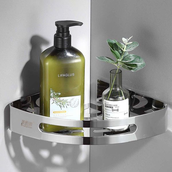 Lisslune | Modern bathroom accessories Bathroom shelf Towel rail Stainless steel bathroom accessory set