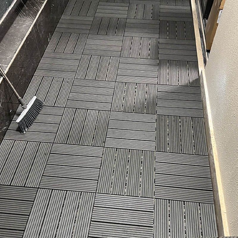 Lisslune | Classic square terrace tiles solid color composite tiles for outdoor use
