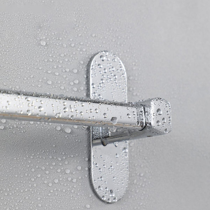 Lisslune | 2-Piece Stainless Steel Slip-Resistant Modern Chrome Bathroom Hardware Set