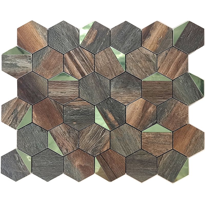 Lisslune | Kitchen mosaic tile wallpaper waterproof, removable and adhesive back tiles
