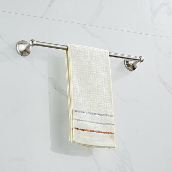 Lisslune | Metal Bathroom Set Traditional Style Nickel Bathroom Accessories Set