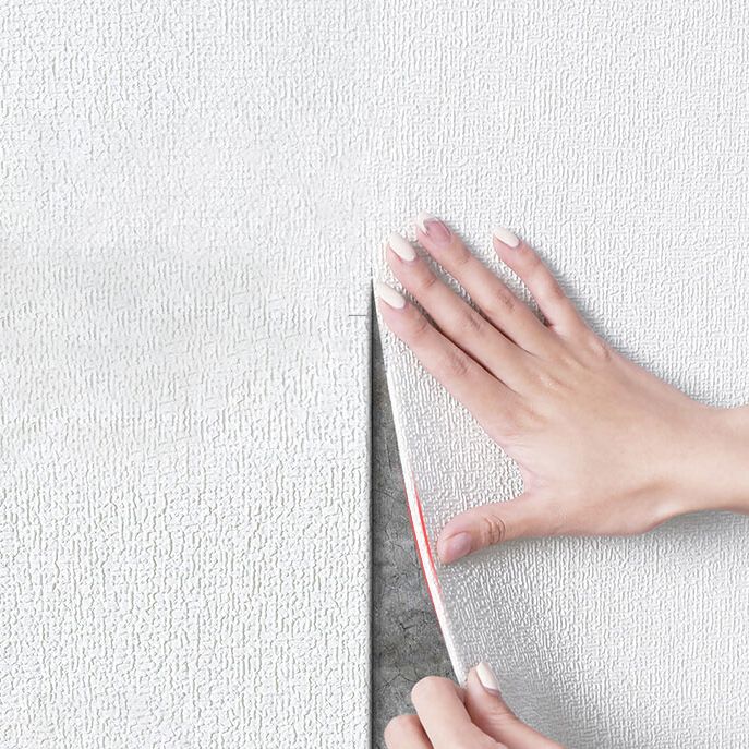 Lisslune | Modern Wall-Ceiling PVC Peel-and-Press Waterproof Back Wall Panels