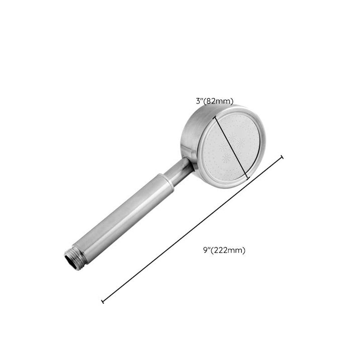 Lisslune | Round Shape Handheld Showerhead Traditional Metal Wall Mounted Hand Shower
