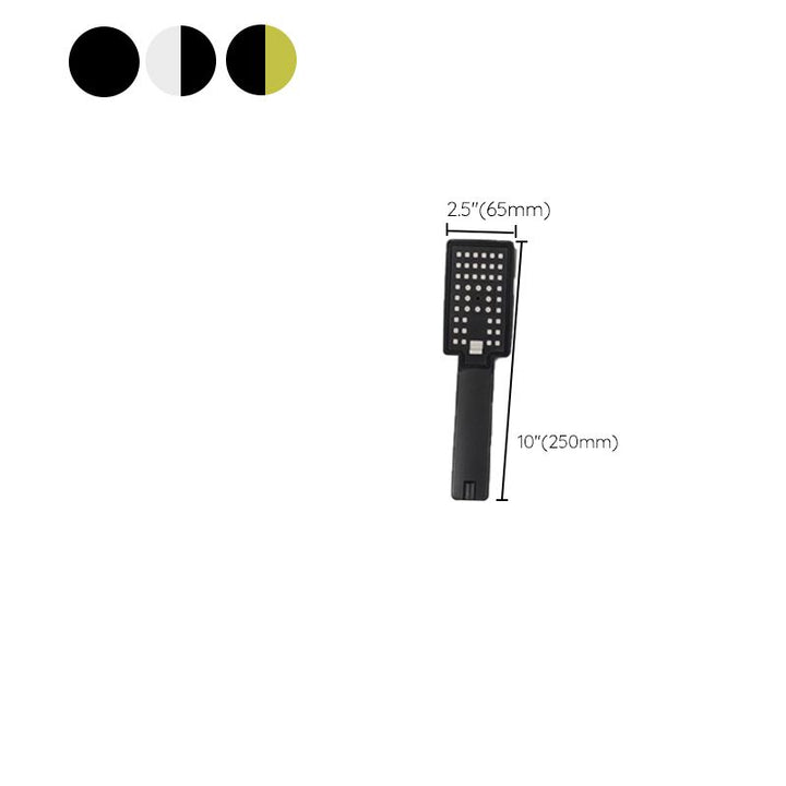 Lisslune | Square Shower Head Combination Standard Spray Pattern with Hand Shower