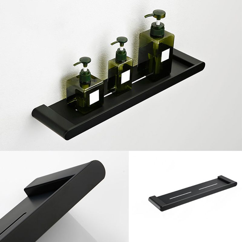 Lisslune | Contemporary bathroom accessory single item or in set made of black metal