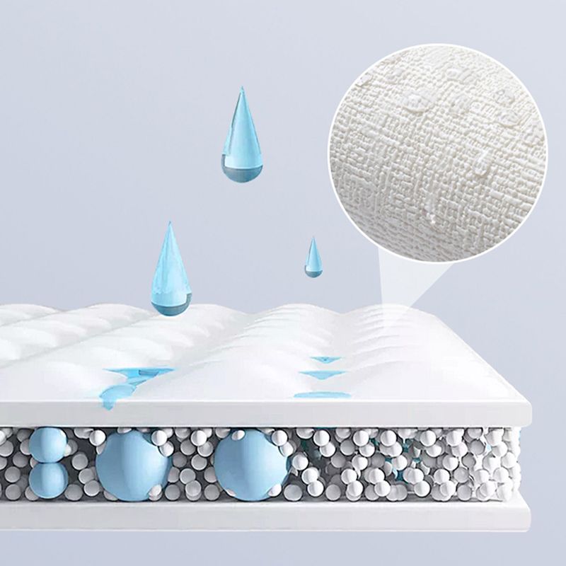 Lisslune | Modern Tin Backsplash Panel Smooth Wall Ceiling 3D Stereo Wallpaper