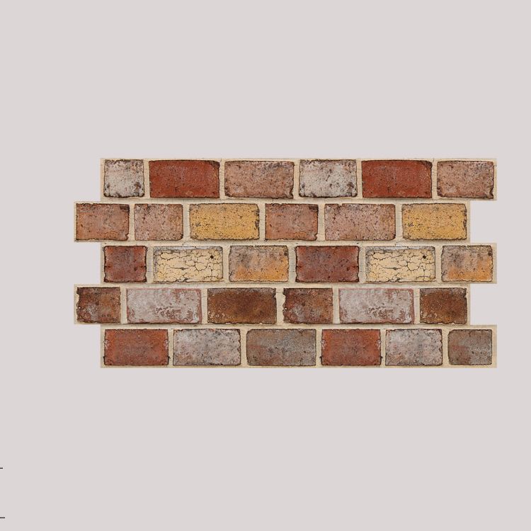 Lisslune | Artificial Brick Panel Wall Farmhouse Style Simple Living Room Wall Panel (5-Pack)