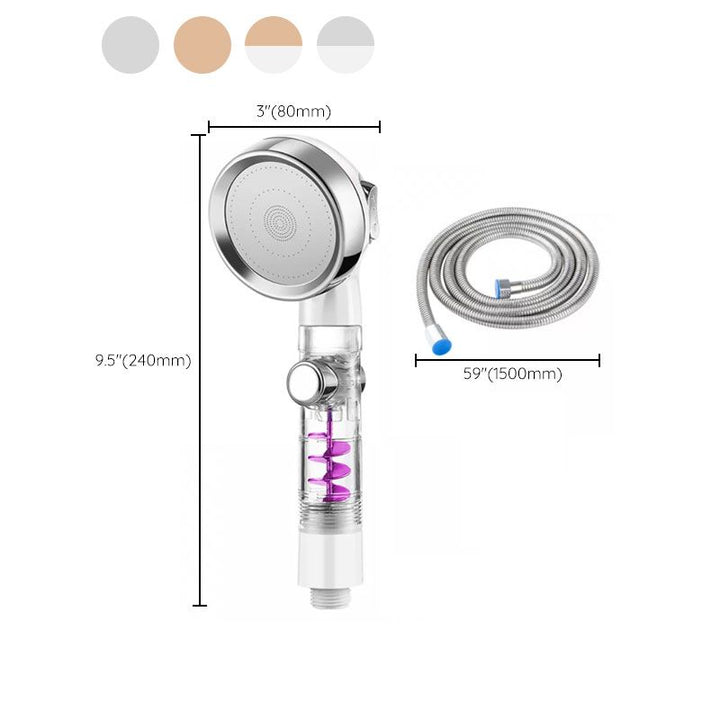 Lisslune | Contemporary Shower Combination Hand Shower Plastic Wall Mounted Shower Head Combination