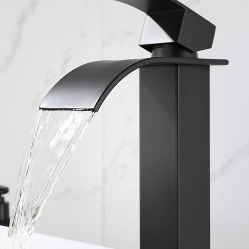 Lisslune | Waterfall Faucet Sink Bathroom Faucet Light Luxury Sink Faucet
