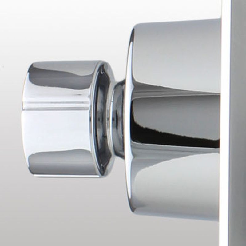 Lisslune | Contemporary Shower Combination Fixed Shower Head Chrome Ceiling Mounted Shower Head