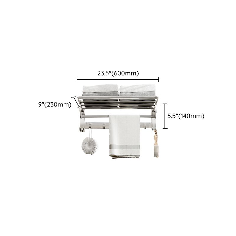 Lisslune | Traditional Bath Shelf Stainless Steel Paper Holder Bathroom Accessories Hardware Set
