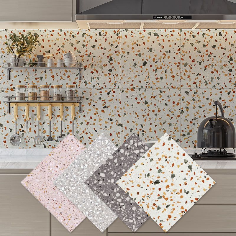 Lisslune | Contemporary plastic wallpaper Square shape wallpaper with waterproof
