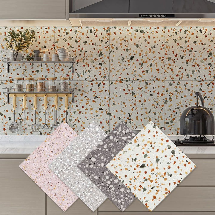 Lisslune | Contemporary plastic wallpaper Square shape wallpaper with waterproof