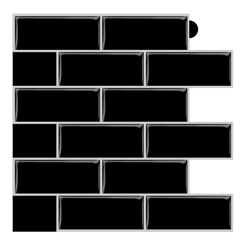 Lisslune | Peel & Stick Subway Tile PVC Stain Resistant Rectangular Peel and Stick Tile for the Kitchen
