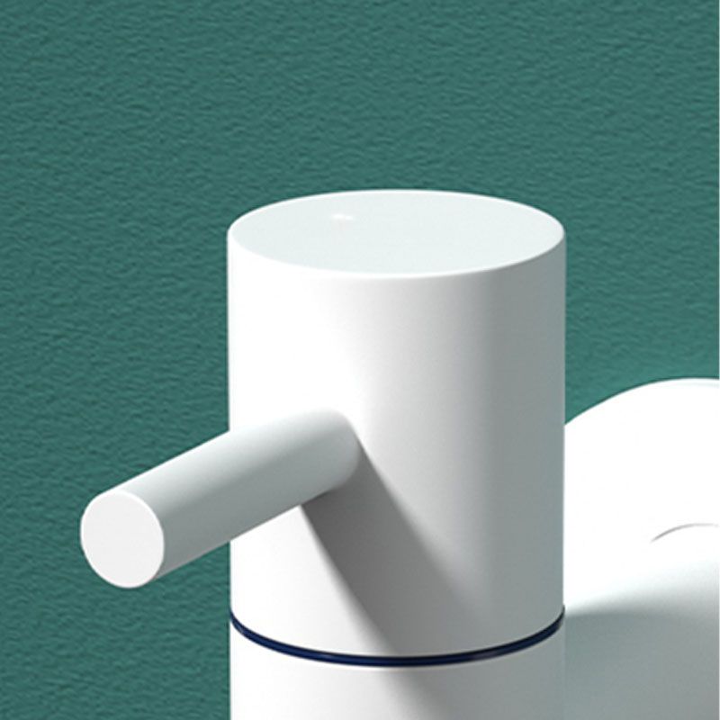 Lisslune | Contemporary Wall-Mounted Bathroom Faucet One Hole Solid Brass Round Faucet