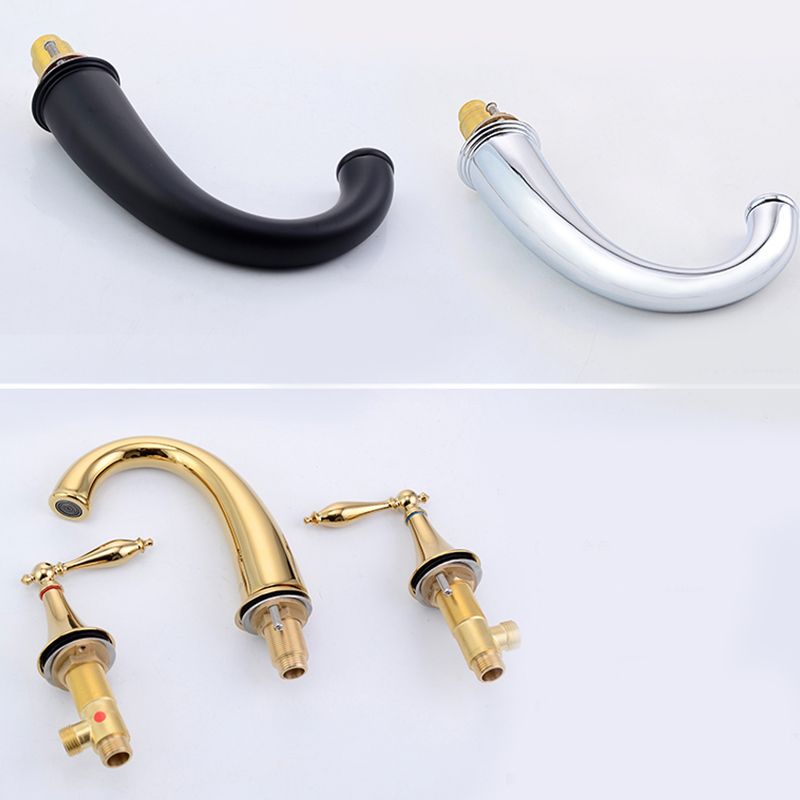 Lisslune | Traditional Style Roman Tub Faucet Copper Wall Mounted Roman Tub Faucet