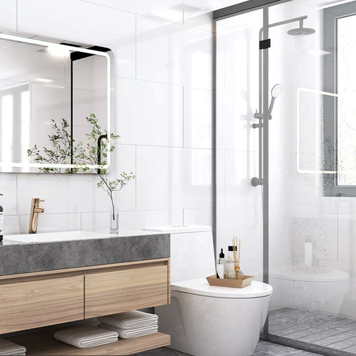 Lisslune | Polygon Peel and Stick Back Wall Tiles PVC Peel and Stick Tiles for Kitchen and Bathroom