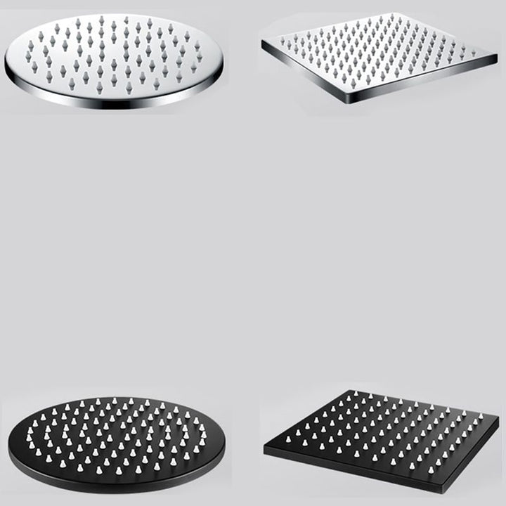 Lisslune | Contemporary square shower head combination with hand shower