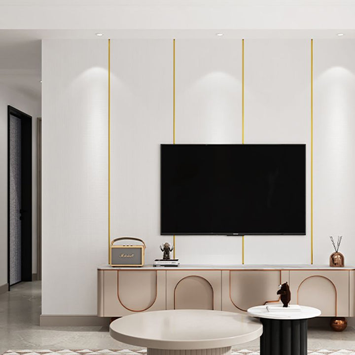 Lisslune | Classic simple wall covering for peeling off and attaching, stain-resistant for the living room