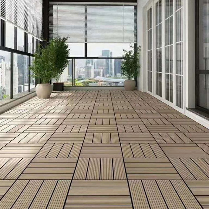 Lisslune | Traditional Floor Tiles Simple Waterproof Click-Lock Wood Flooring Tiles
