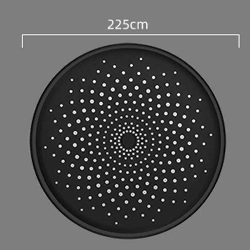 Lisslune | Contemporary Showerhead Combination Rainfall Chrome Wall Mount Showerhead
