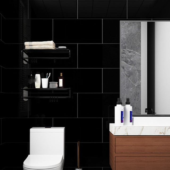 Lisslune | PVC Mosaic Tiles Peel and Stick Tile Kitchen Waterproof Backsplash Peel and Stick Wall Tile