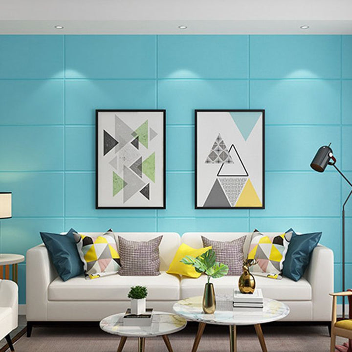 Lisslune | Colorful 3D-embossed wall panel Waterproof artificial stone wall tile