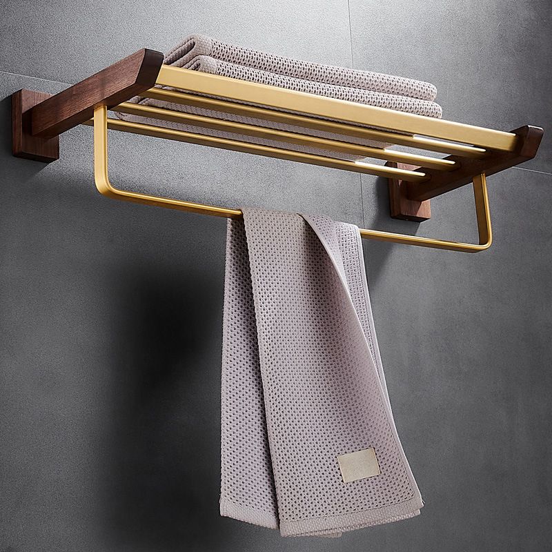 Lisslune | Traditional Bathroom Accessory Set Bathroom Shelf Paper Holder Gold Bathroom Set