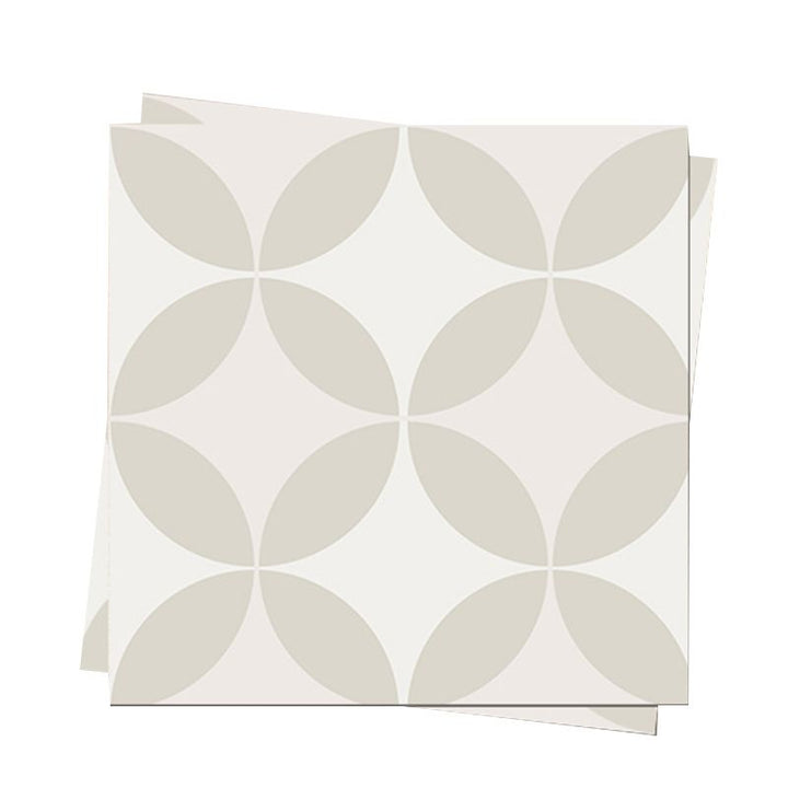 Lisslune | Square Indoor Vinyl Flooring Peel and Stick Coin Hole Graphic Waterproof Vinyl Flooring