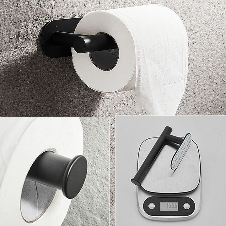 Lisslune | 4-piece traditional bathroom hardware set with towel ring/paper holder & bath towel hook