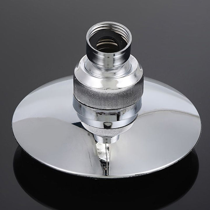 Lisslune | Round Shape Shower Head Modern Swivel Wall Mounted Fixed Shower Head