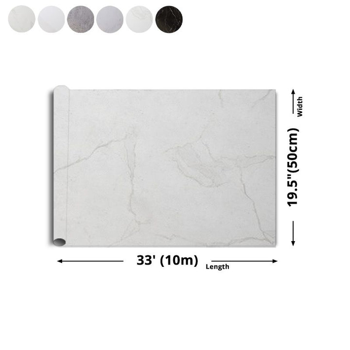 Lisslune | Rectangular PVC Field Tile 19.7" Peel and Stick Tile for Shower
