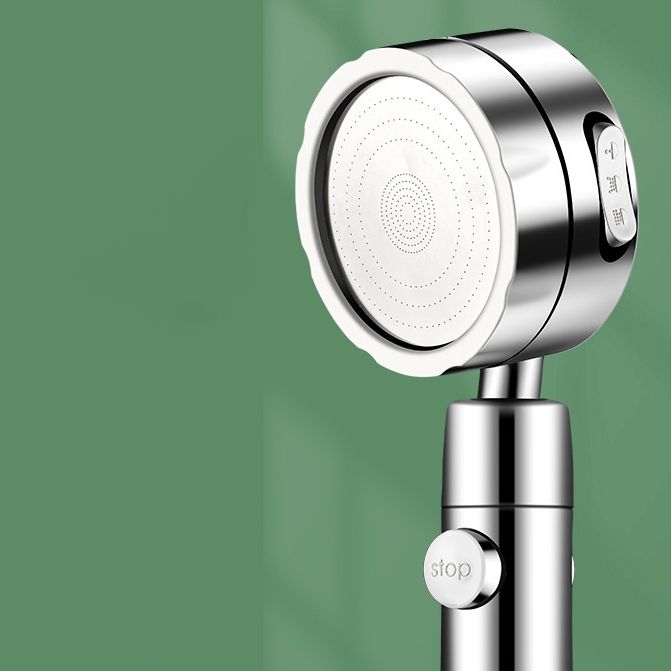 Lisslune | Modern Handheld Showerhead 3 Spray Round Metal Shower Heads