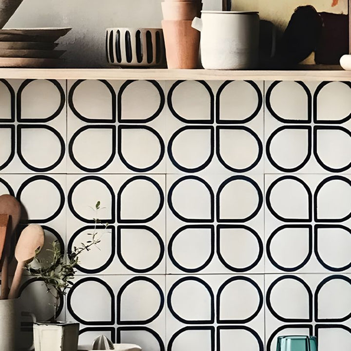 Lisslune | Sample print Peel & Stick tile square waterproof single tile