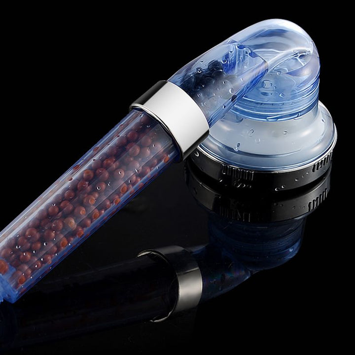 Lisslune | Bathroom Showerhead Plastic Water Filtration Round Hand Shower
