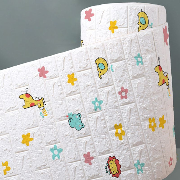 Lisslune | Modern Cartoon Wall Covering Peel and Stick Wall Ceiling for Bedroom